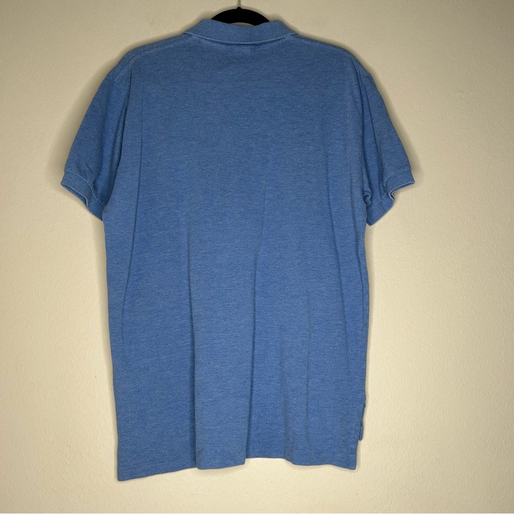 Polo Ralph Lauren Men’s 100% Cotton Blue Polo Shirt size M - Picture 2 of 6